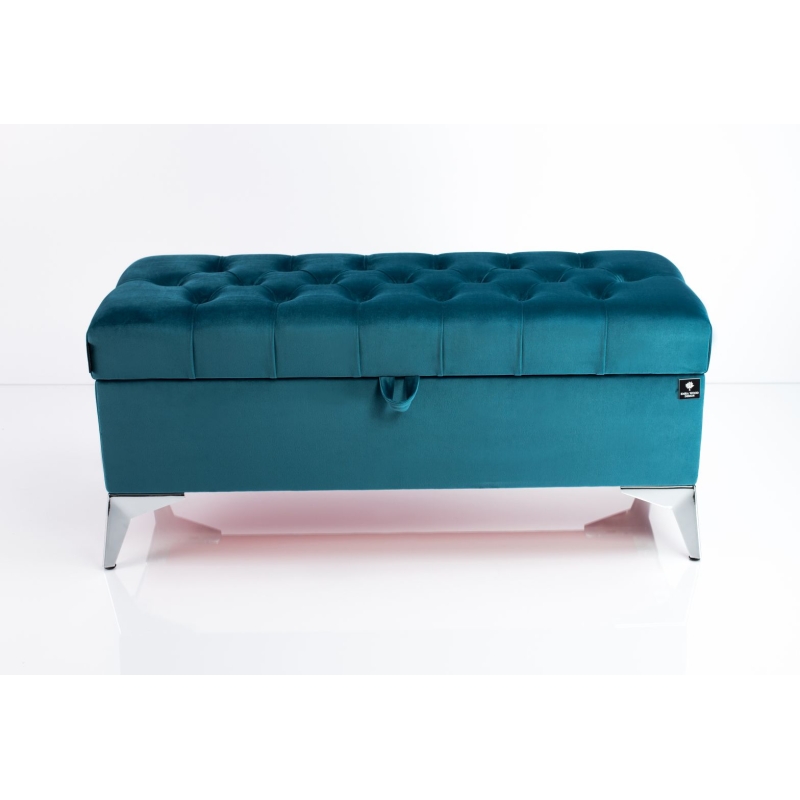 Tufted Storage Bench